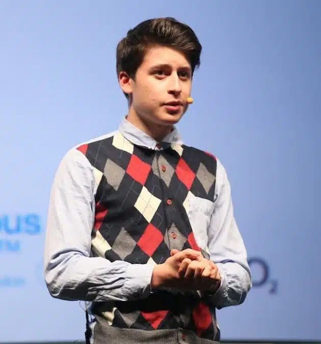 Nick d'Aloisio um jovem empreendedor de sucesso